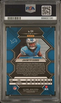 2023 Panini Mosaic 324 Jahmyr Gibbs Mosaic PSA 10