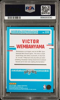 2023 Panini Donruss 220 Victor Wembanyama PSA