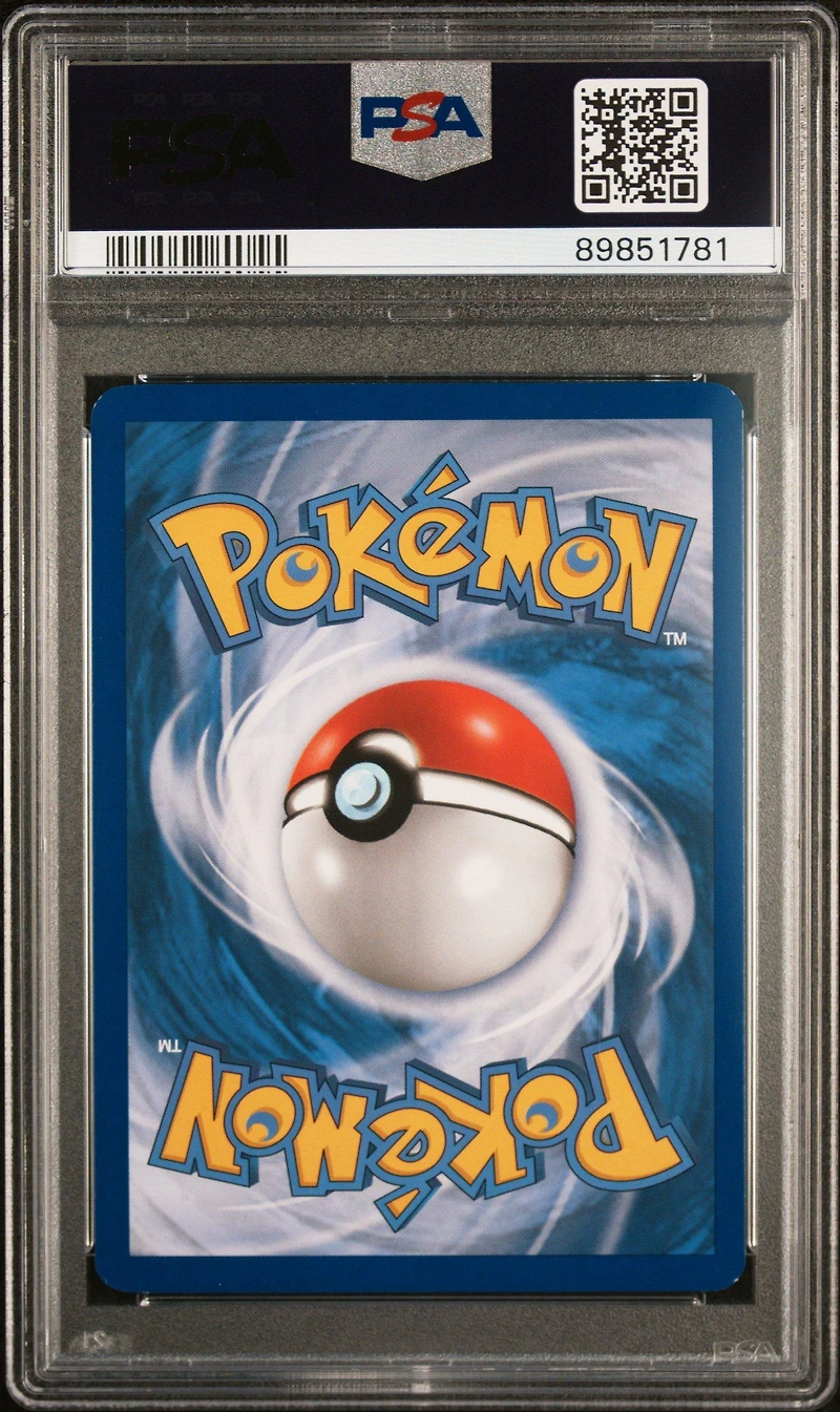 2010 Pokemon Heartgold & Soulsilver Undaunted 17 Leafeon PSA 8