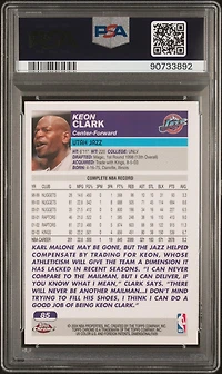 2003 Topps Chrome 85 Keon Clark PSA 10