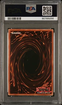 2002 Yu-gi-oh! Lob-legend Of Blue Eyes White Dragon 006 Gaia The Fierce Knight PSA 8