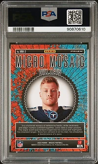 2023 Panini Mosaic Micro Mosaic Mm3 Will Levis PSA 10