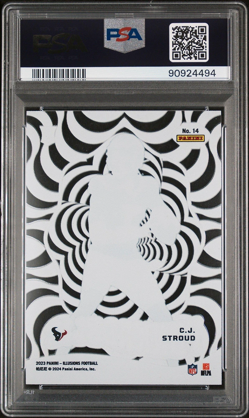 2023 Panini Illusions Funkadelic 14 Cj Stroud PSA 10