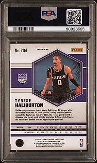 2020 Panini Mosaic 204 Tyrese Haliburton Camo Pink PSA 10