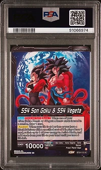 2024 Dragon Ball Super Card Game Masters Series 24 Beyond Generations Bt24-112 Ss4 Vegito, Potara Wr PSA 10