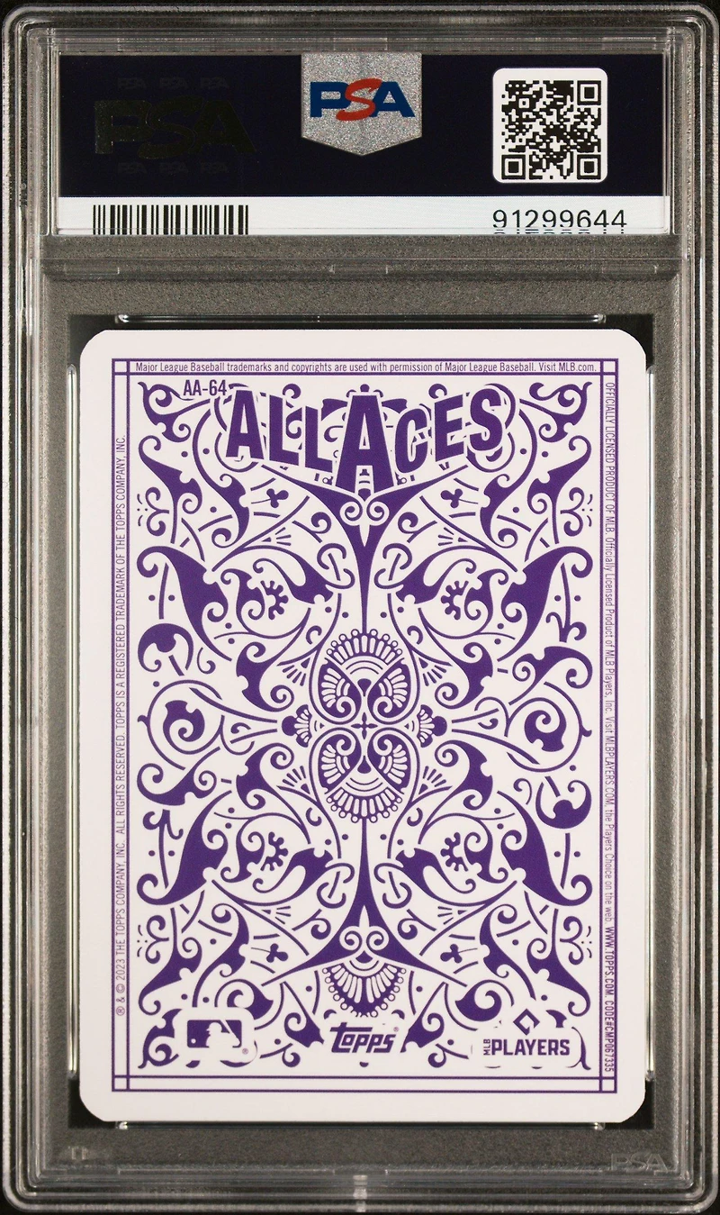 2023 Topps All Aces Aa64 Bobby Miller Update PSA 10