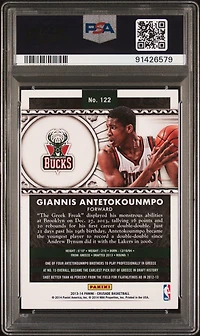 2013 Panini Crusade 122 Giannis Antetokounmpo PSA 10