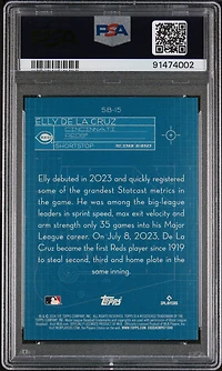 2024 Topps Superstar Blueprint Sb15 Elly De La Cruz PSA 9