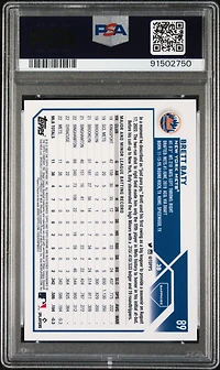 2023 Topps Chrome Sapphire 89 Brett Baty PSA 10