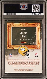 2020 Panini Chronicles Gridiron Kings Gk4 Jordan Love PSA 9