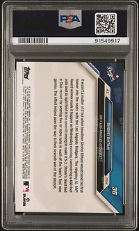 2024 Topps Now 36 Shohei Ohtani PSA 10