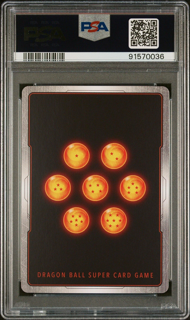 2024 Dragon Ball Super Card Game Masters Zenkai Tournament Pack Vol.7 P-575 Ssb Vegeta, Pure-blood Sparking Winner PSA 10