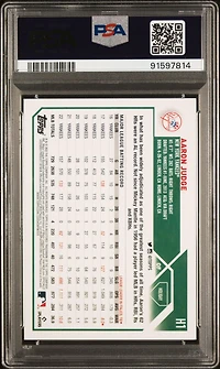 2023 Topps Holiday H1 Aaron Judge PSA 10