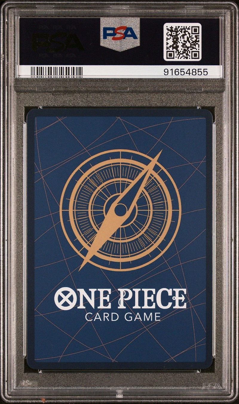 2024 One Piece Ultra Deck-the Three Brothers Portgas D. Ace Black & White Alternate Art PSA 10