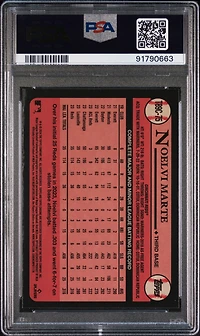 2024 Topps Silver Pack 1989 Chrome Promo T89c75 Noelvi Marte PSA 10