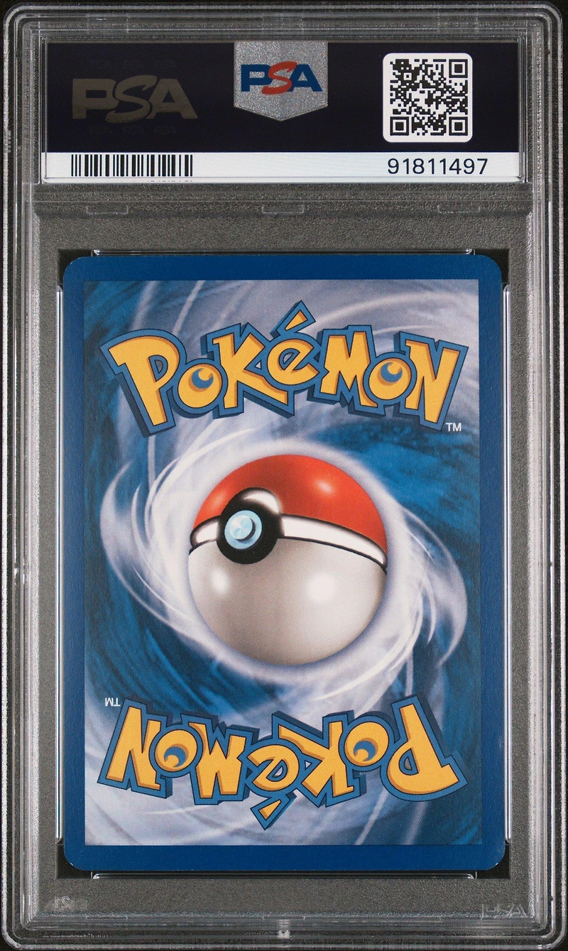 2006 Pokemon Ex Crystal Guardians 17 Dusclops-reverse Foil PSA 8