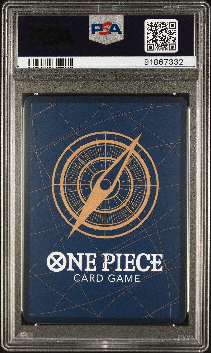 2024 One Piece Japanese Extra Booster -memorial Collection- 003 Kid & Killer Alternate Art PSA 10