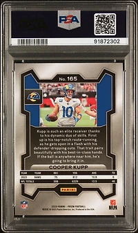 2023 Panini Prizm 165 Cooper Kupp PSA 9