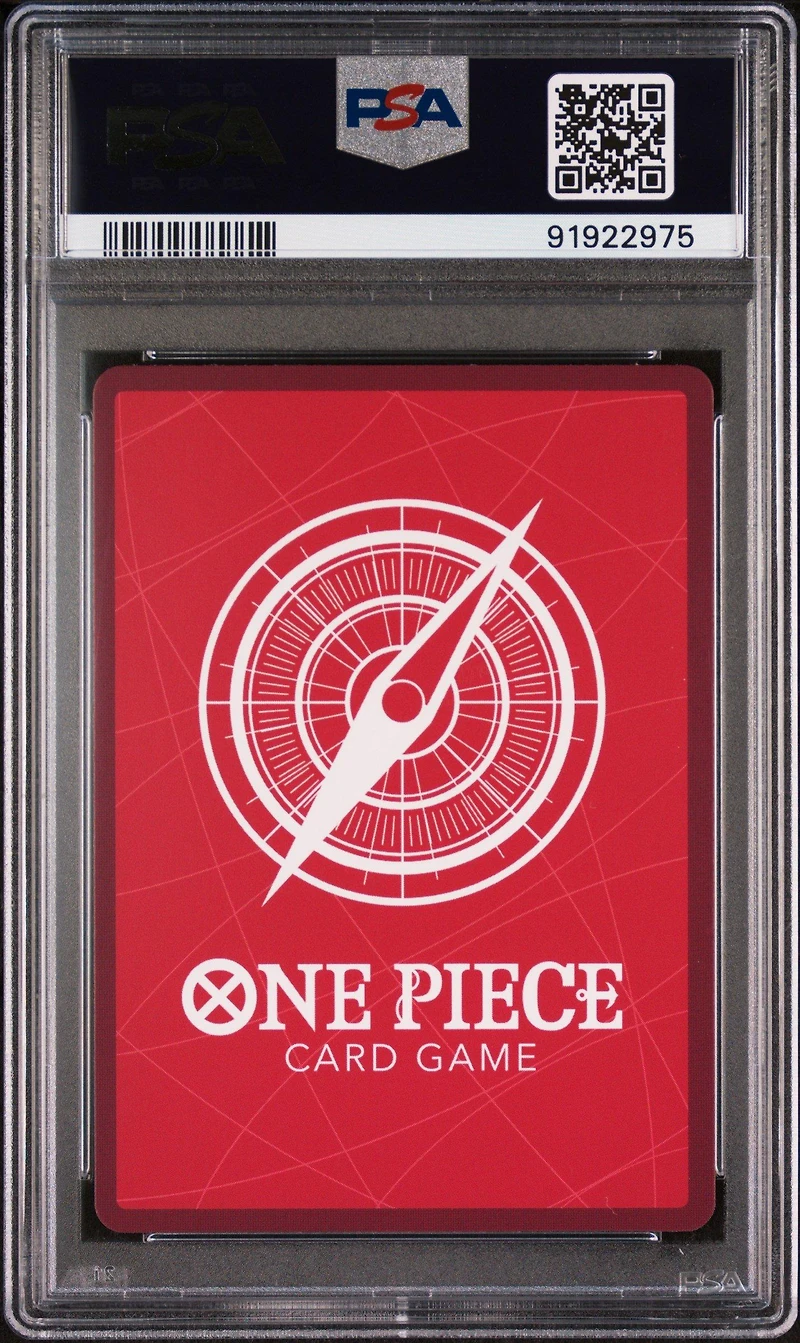2024 One Piece Ultra Deck-the Three Brothers Monkey D. Luffy Black & White Alternate Art PSA 10
