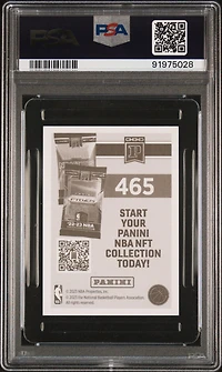 2023 Panini Stickers 465 Victor Wembanyama Foil PSA
