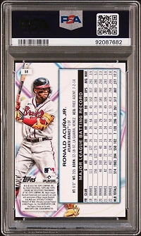 2023 Topps Cosmic Chrome 68 Ronald Acuna Jr. PSA 10