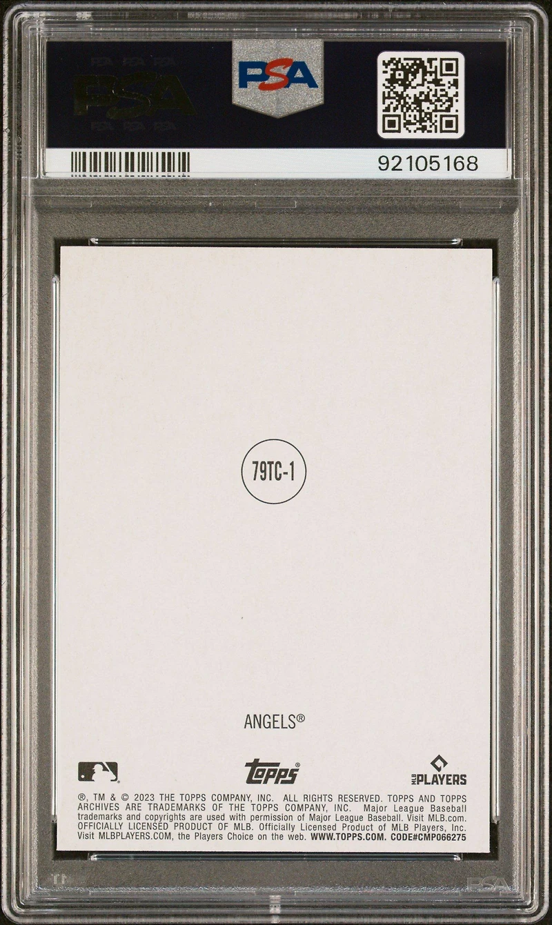 2023 Topps Archives 1979 Topps Comics 79tc1 Shohei Ohtani PSA 10