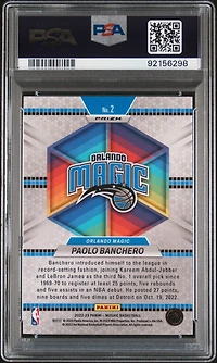 2022 Panini Mosaic Introductions 2 Paolo Banchero Mosaic PSA 10