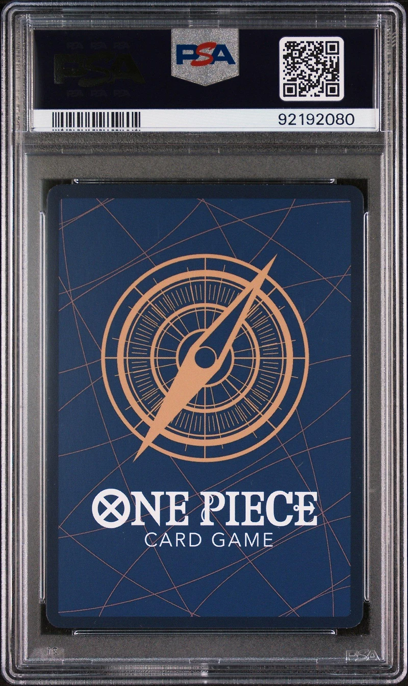 2024 One Piece Op06-wings Of The Captain 007 Shanks Alternate Art PSA 10