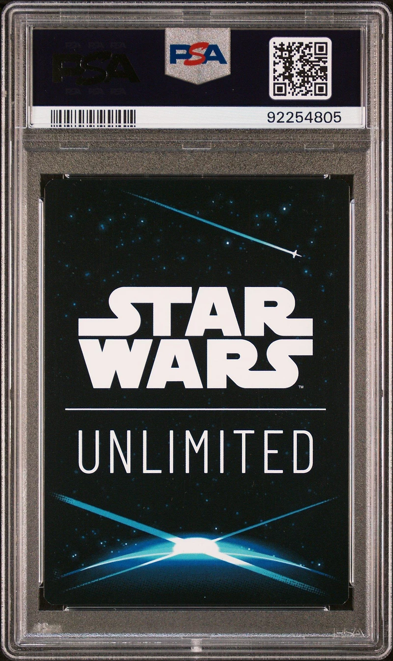 2024 Star Wars: Unlimited Spark Of Rebellion 354 Devastator, Inescapable Hyperspace-foil PSA 8