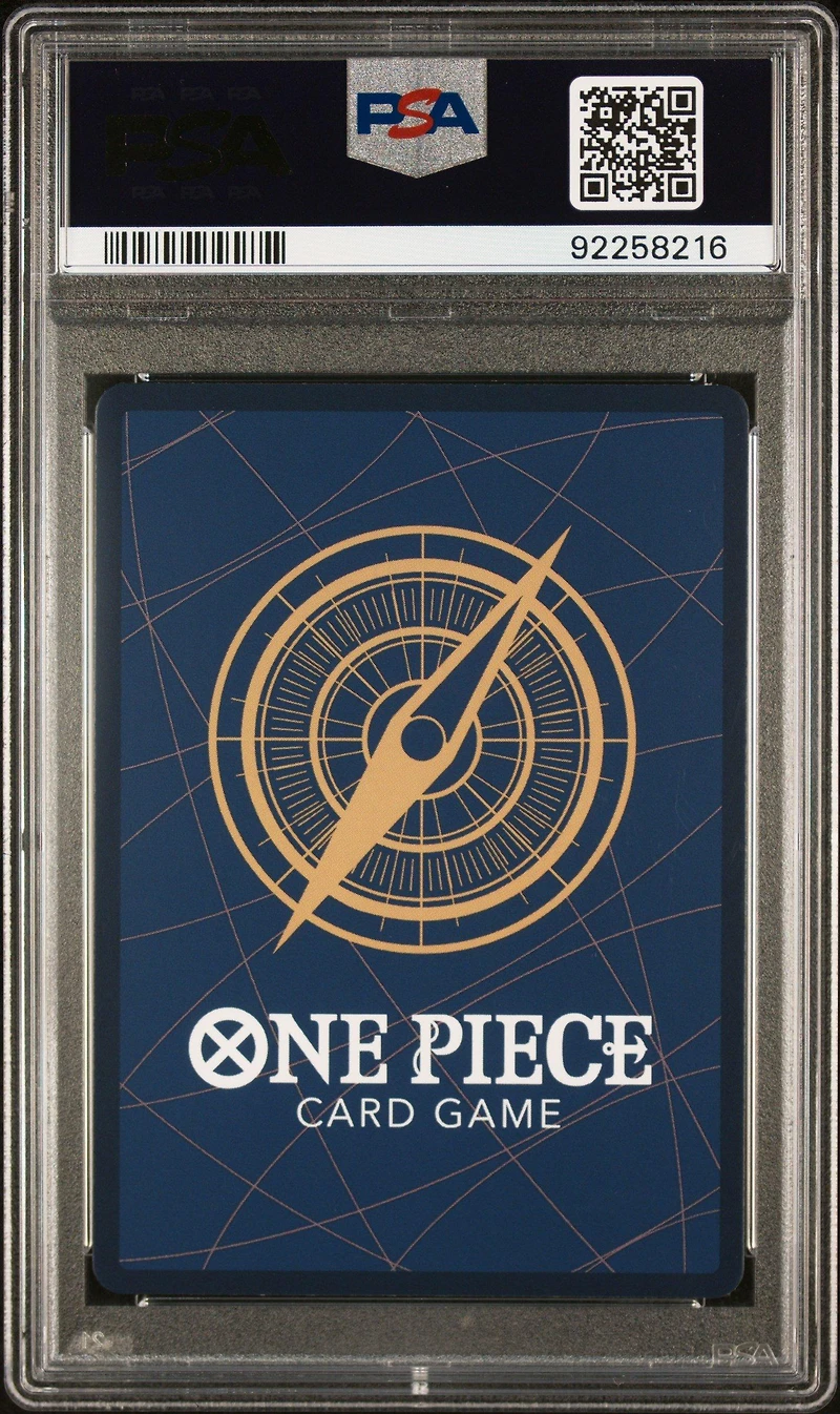 2024 One Piece Ultra Deck-the Three Brothers Monkey D. Luffy Black & White Alternate Art PSA 10