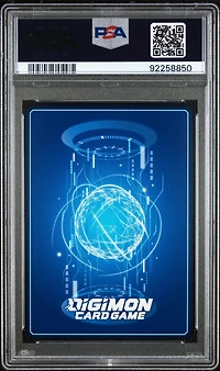 2021 Digimon Booster Double Diamond 019 Gabumon Alternate Art PSA 9