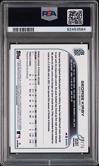 2022 Topps Update Us207 George Kirby Independence Day PSA 10