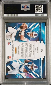 2021 Panini Playoff Thunder & Lightning Tl8 Stefon Diggs/josh Allen PSA 10