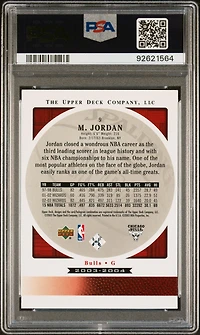 2003 Upper Deck Standing O! 9 Michael Jordan PSA 10