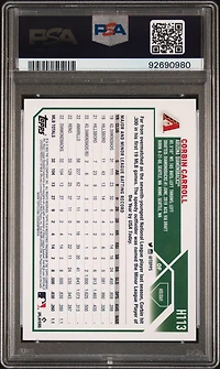 2023 Topps Holiday H113 Corbin Carroll Sp PSA 10