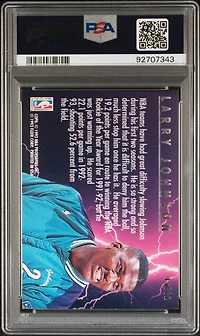 1993 Ultra Scoring Kings 4 Larry Johnson PSA 8