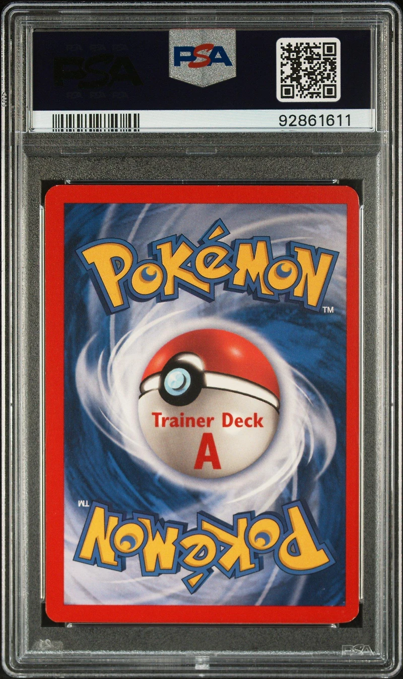 1999 Pokemon Game 97 Fighting Energy Trainer Deck A PSA 8