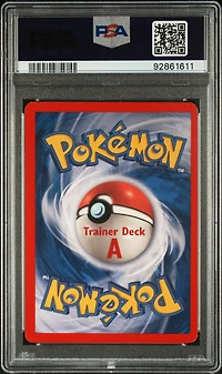 1999 Pokemon Game 97 Fighting Energy Trainer Deck A PSA 8