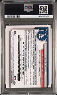 2024 Bowman 33 Shohei Ohtani Yellow PSA 10