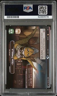2024 Star Wars: Unlimited Spark Of Rebellion 259 Hera Syndulla, Spectre Two Showcase PSA 10