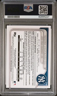 2024 Bowman Chrome Prospect Autographs Cpaglo George Lombard Jr. PSA 10