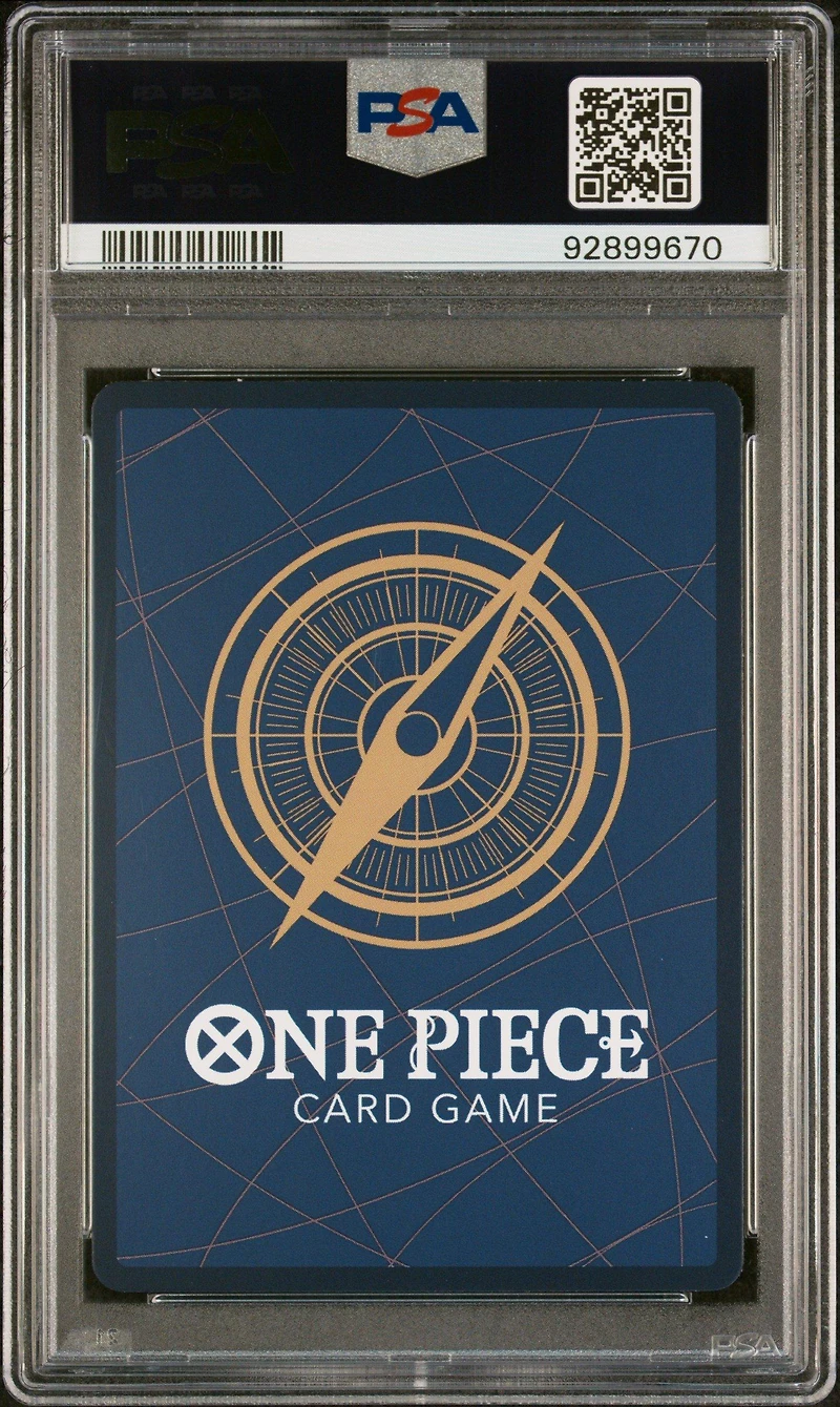 2024 One Piece Ultra Deck-the Three Brothers 009 Shanks Black & White Alternate Art PSA 10