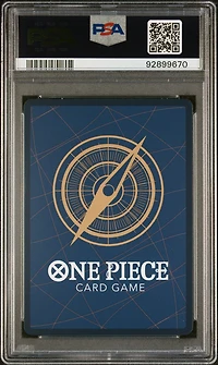 2024 One Piece Ultra Deck-the Three Brothers 009 Shanks Black & White Alternate Art PSA 10