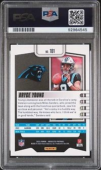 2023 Panini Absolute 101 Bryce Young PSA 9