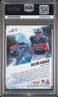2023 Panini Absolute By Storm Bst13 Dalton Kincaid PSA 10