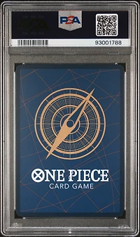 2023 One Piece Japanese Ultimate Deck-the Three Brothers 015 Monkey D. Luffy Black & White Alternate Art PSA 10