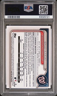 2024 Bowman Chrome Prospects Bcp23 Dylan Crews PSA