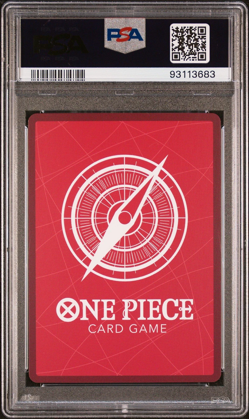 2023 One Piece Op02-paramount War 072 Zephyr Alternate Art PSA 10