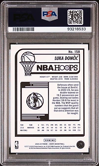 2023 Panini Nba Hoops 158 Luka Doncic PSA 10