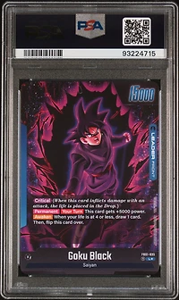 2024 Dragon Ball Super Card Game Fusion World Awakened Pulse Fb01-035 Goku Black Alternate Art PSA 10